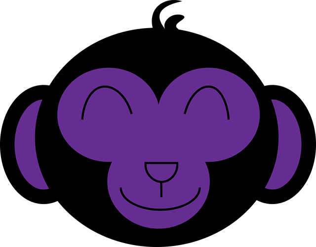 Free ape portrait mammal vector