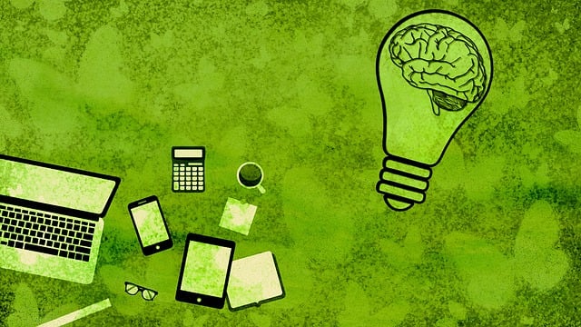 Download free HD stock image of Technology Light Bulb Free technology light bulb butterflies illustration