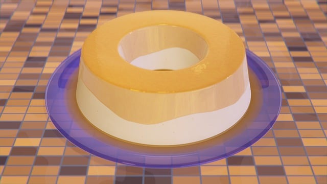 Free pudding sweet condensed milk illustration