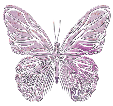 Free Butterfly Ornament illustration and picture