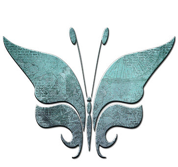 Sommerfugl, Vinger, Fly, Ornament