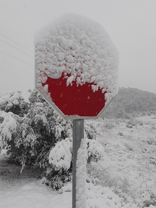 Stop Signal Nevada Ice - Free photo on Pixabay - Pixabay