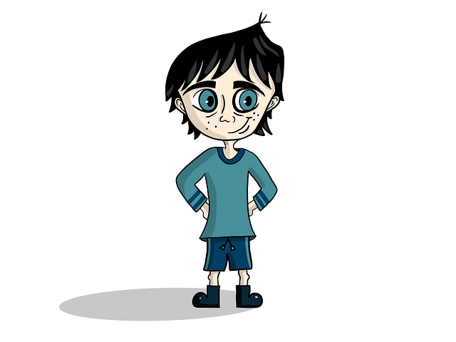 Free child guy childhood illustration