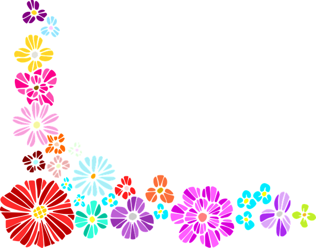 Download free HD stock image of Flowers Floral Frame Free flowers floral frame beautiful flowers vector