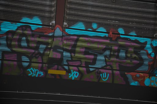 Zug, Graffiti, Lagerhaus, Grafitti