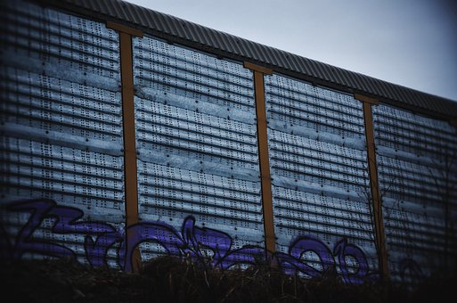 Zug, Graffiti, Lagerhaus, Grafitti