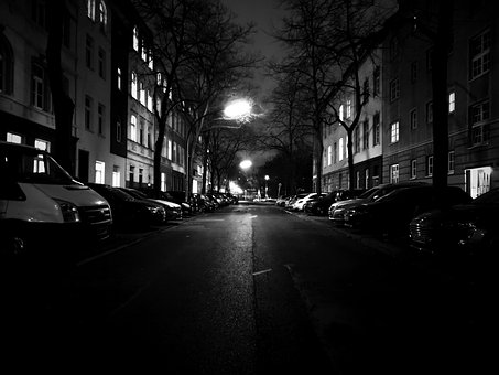 Free Road Night photo and picture