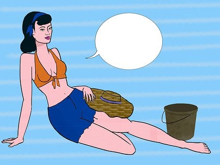 Historietas, Niña, Popart, Mujer
