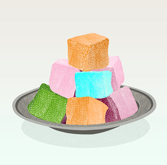 Turkish Delight, Lokum, Bomboane