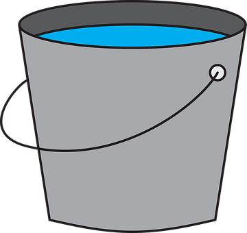 Free Bucket Water vector and picture
