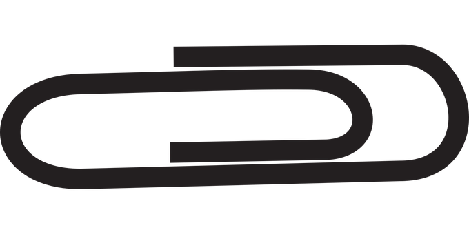 Free Paper Clip Office Supplies vector and picture