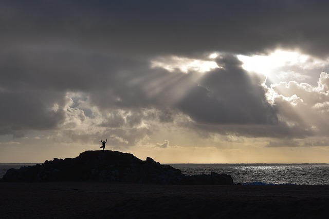 Vrijheid, Zee, Yoga, Natuur, Strand