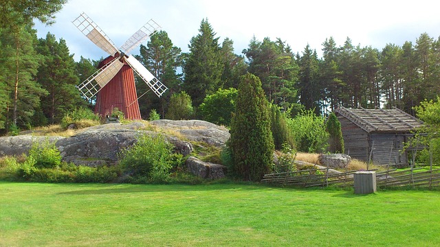 Free Sweden Windmill photo and picture