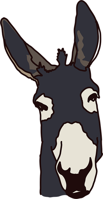 Free donkey farm a vector