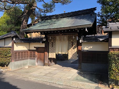 Japan, Port, Traditionel, Gateway