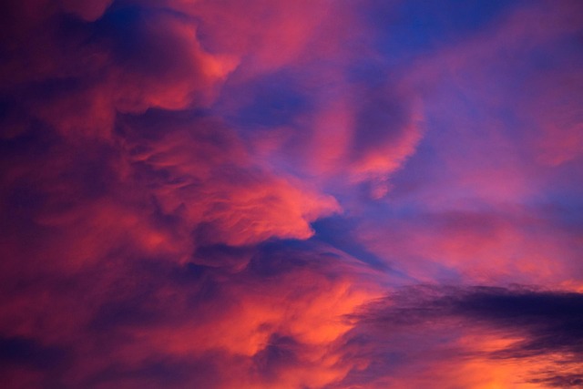 Himmel, Sonnenuntergang, Wolken