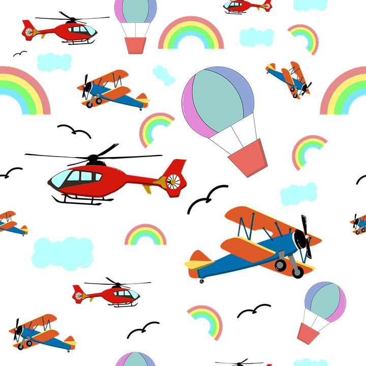 航空機 アニメーション パターン Pixabayの無料ベクター素材