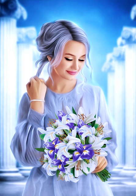 Free kecantikan busana perempuan illustration