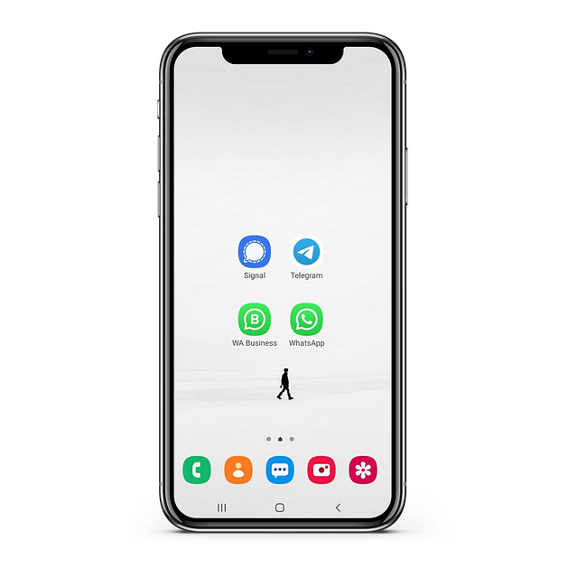 Free whatsapp privacy telegram illustration