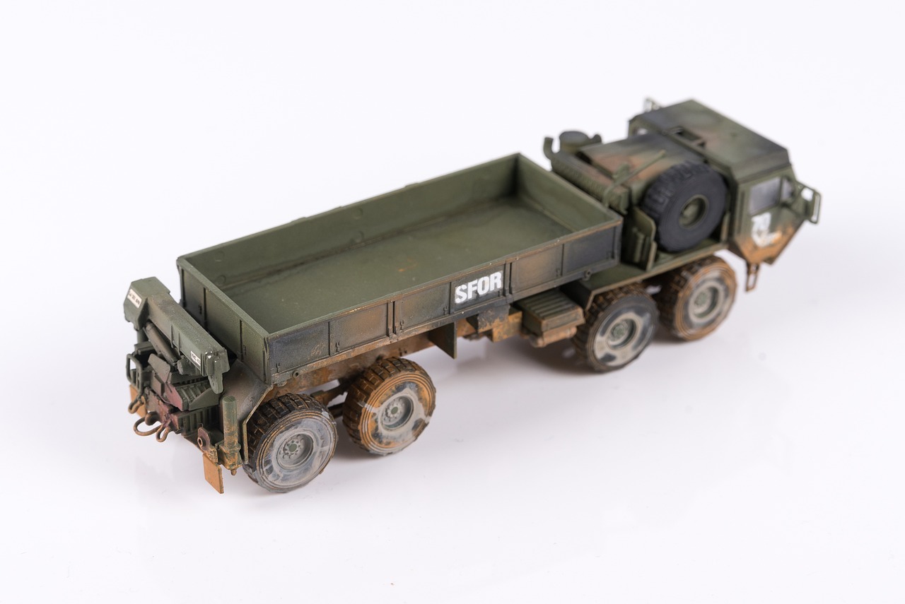 cargo truck, truck, army, building kit, model, modeling, green, scale 1 72, 8x8, m977, academy