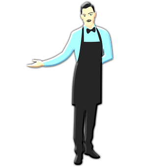 Free Waiter Restaurant illustration and picture