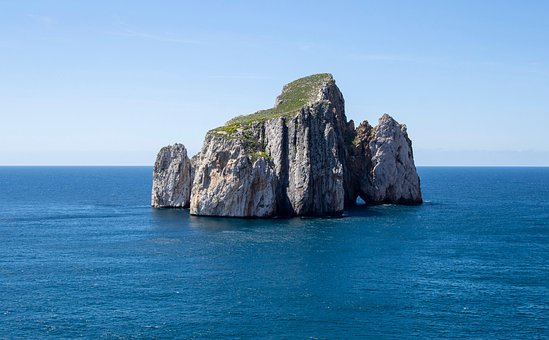 Море, Сардиния, Портофлавия, Пляж