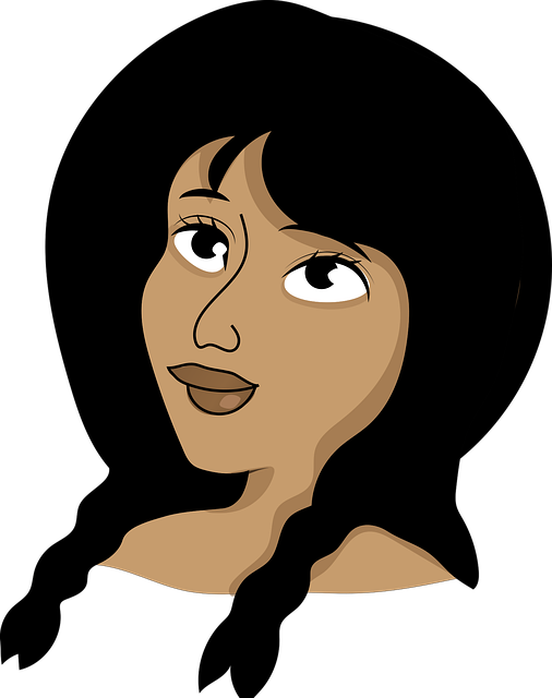 Free Woman Look vector and picture