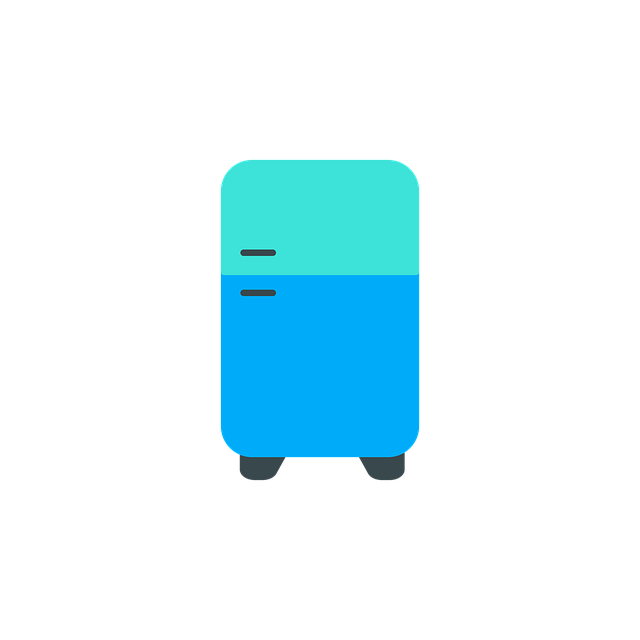 Free fridge refrigerator freezer illustration