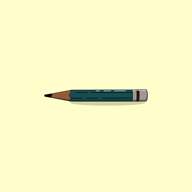 Free pencil wooden design vector