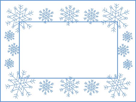 Snø, Snøfnugg, Ramme, Vinter, Frost