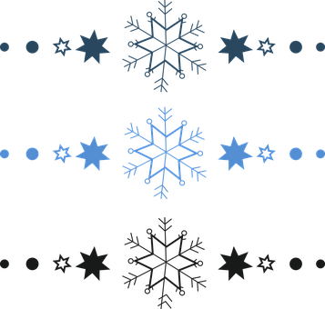 Snøfnugg, Divider, Dekorative, Retro