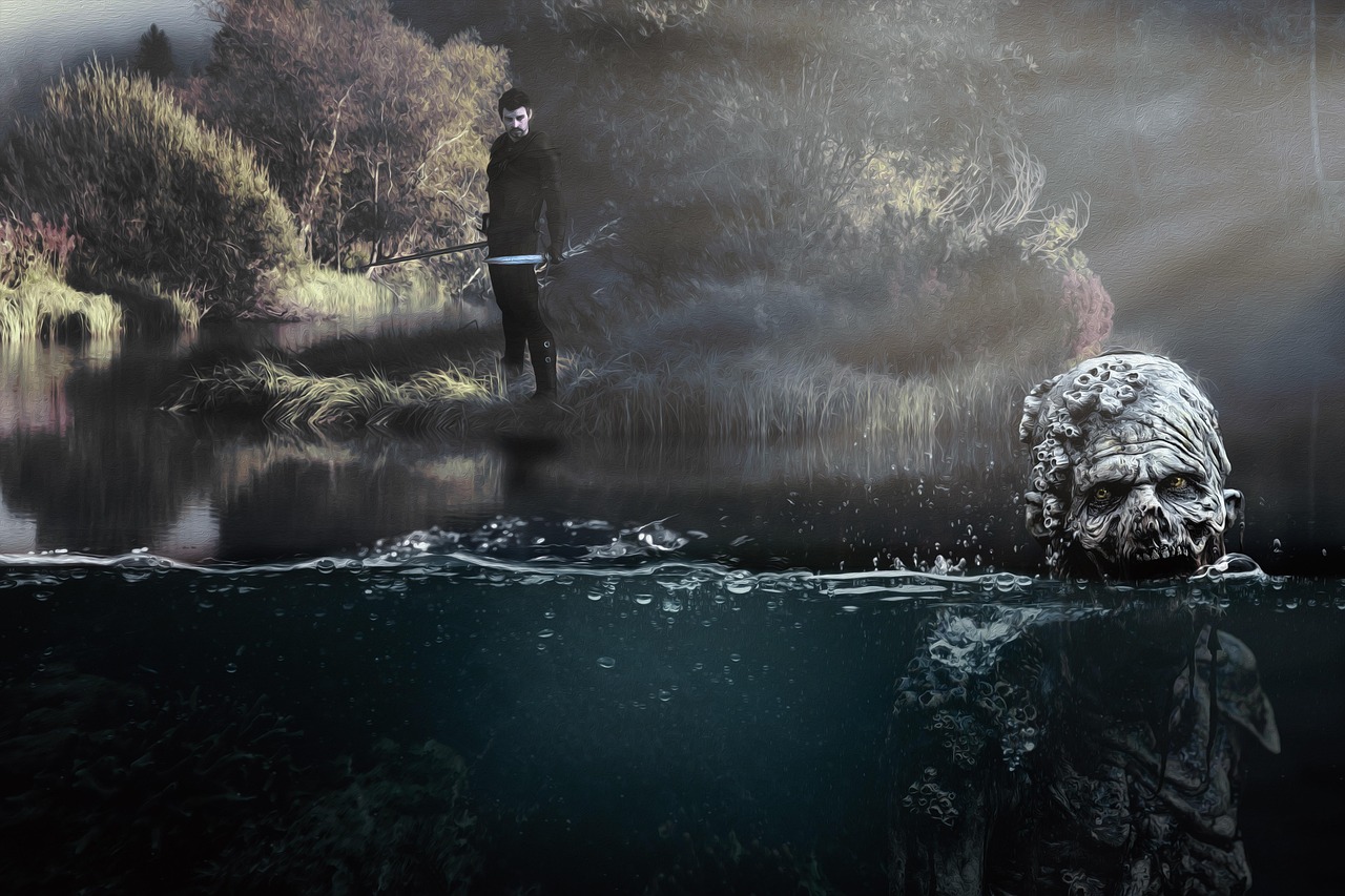 Zombie - free online jigsaw puzzle photo