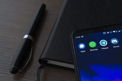 Telefonen, Pen, Noter, Kontor, Signal