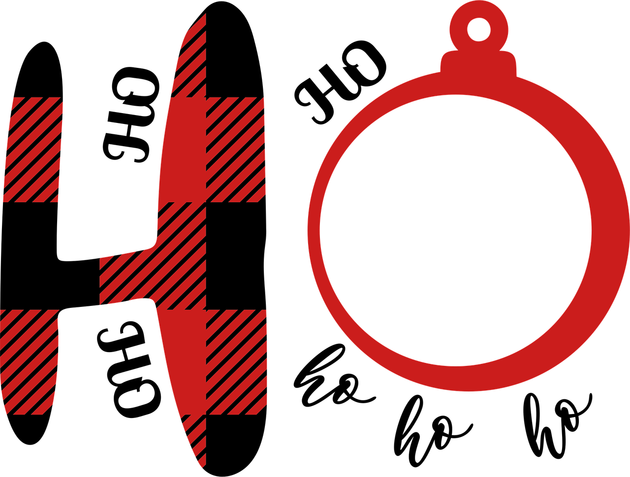 Download free HD stock image of Christmas Monogram Frame Free christmas monogram frame buffalo plaid vector