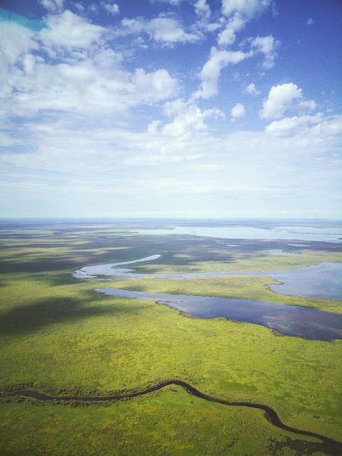 Free Aerial Blue photo and picture