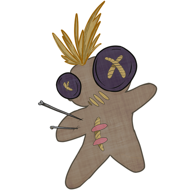 Free voodoo snowman wrist illustration