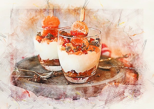 Postre, Vasos, Arte Fotografico, Cuarc