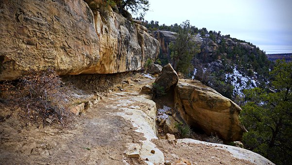 Klippe, Sandsten, Natur, Canyon