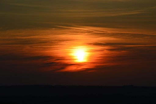 Free Sunset Sun photo and picture