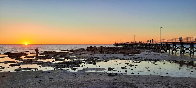Free Sea Sunset photo and picture