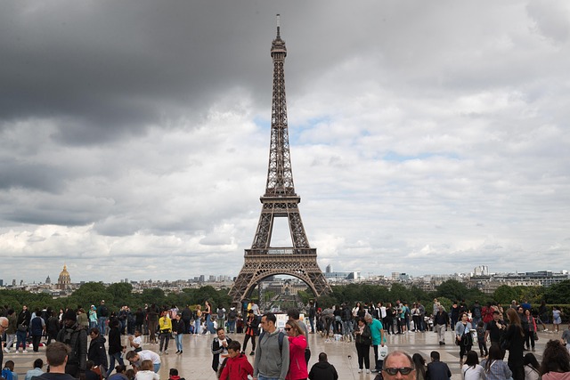 Paris, Eiffel Tower, Tower, Turist