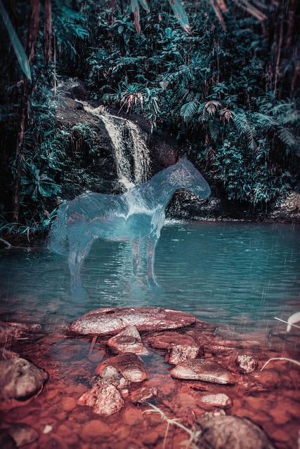 Free Horse Water photo and picture