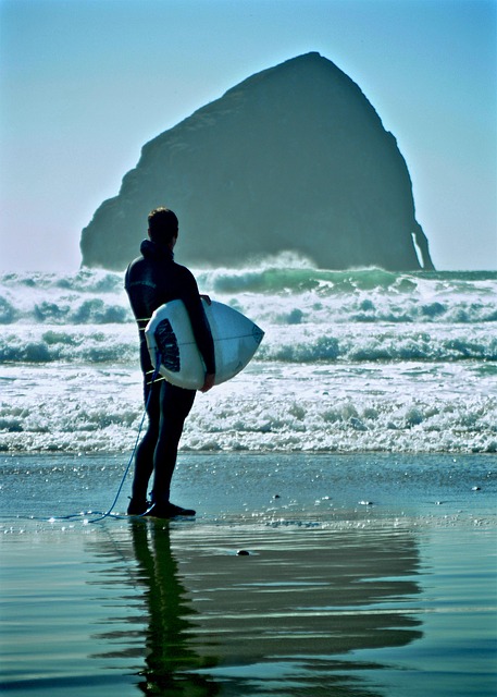 Free Haystack Rock Beach photo and picture