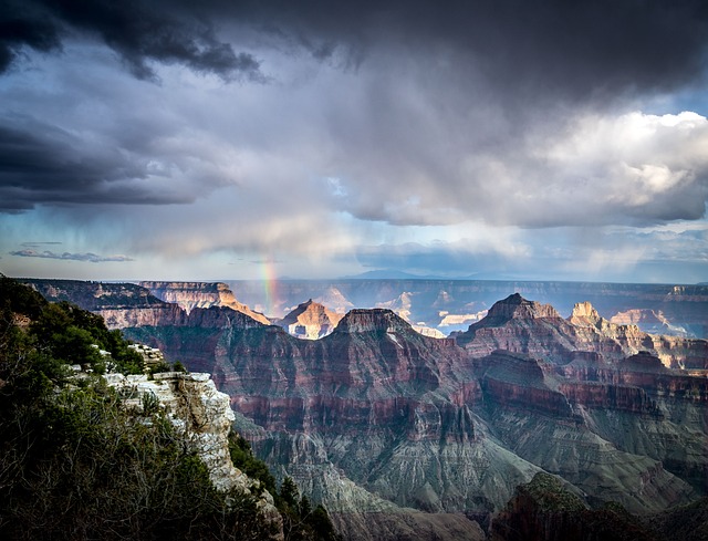 Free Rainbow Grand Canyon photo and picture