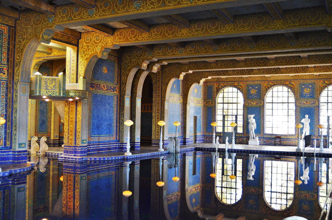 Hearst Castle Pool Wallpaper
