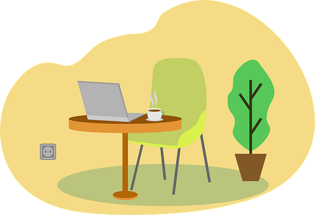 Free Work Desk vector and picture