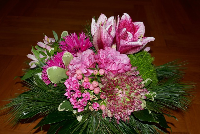 Free Bunch Of Flowers Pink photo and picture