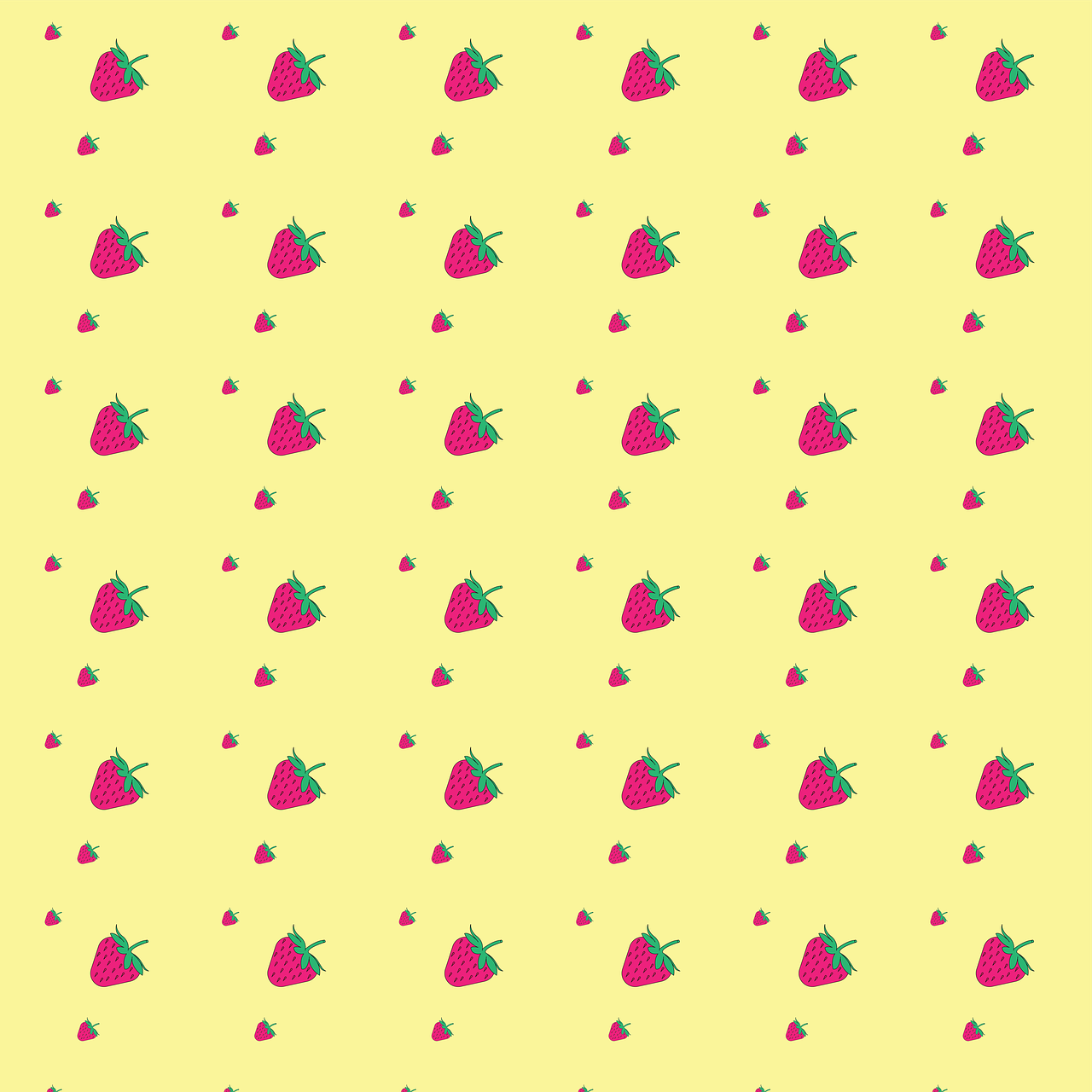 Download free HD stock image of Strawberry Pattern Free strawberry pattern background illustration