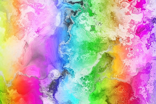 Free rainbow colorful bright illustration