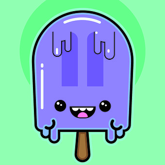 Paleta, Postre, Sonrisa, Rostro